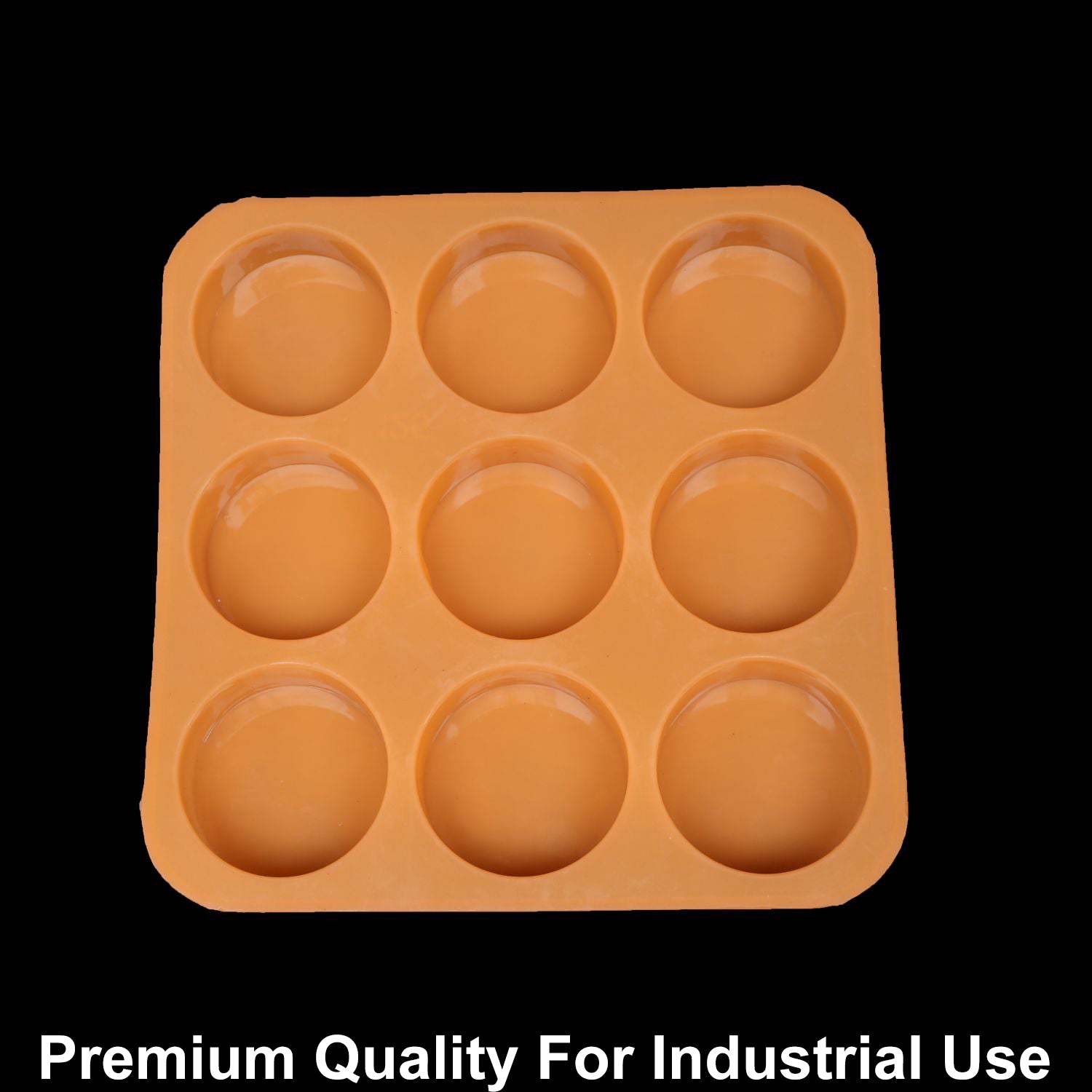 JUST CRAFT IT 9 Cavity Round 125gms silicon soap mould