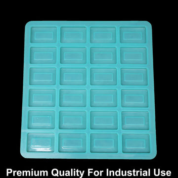 JUST CRAFT IT 24 Cavity Rectangle 15gms silicon soap mould