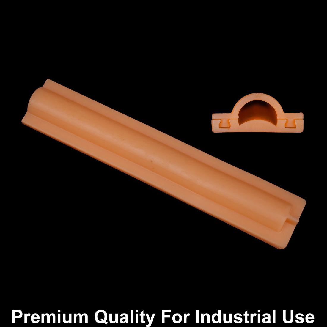 JUST CRAFT IT Silicon Mould Half Moon Tube Shape Soap Mould silicon soap mould