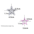 My Store Silicon Mould Hollow Star Small Mould