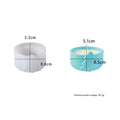 My Store Silicon Mould Christmas T-light and candle base Mould