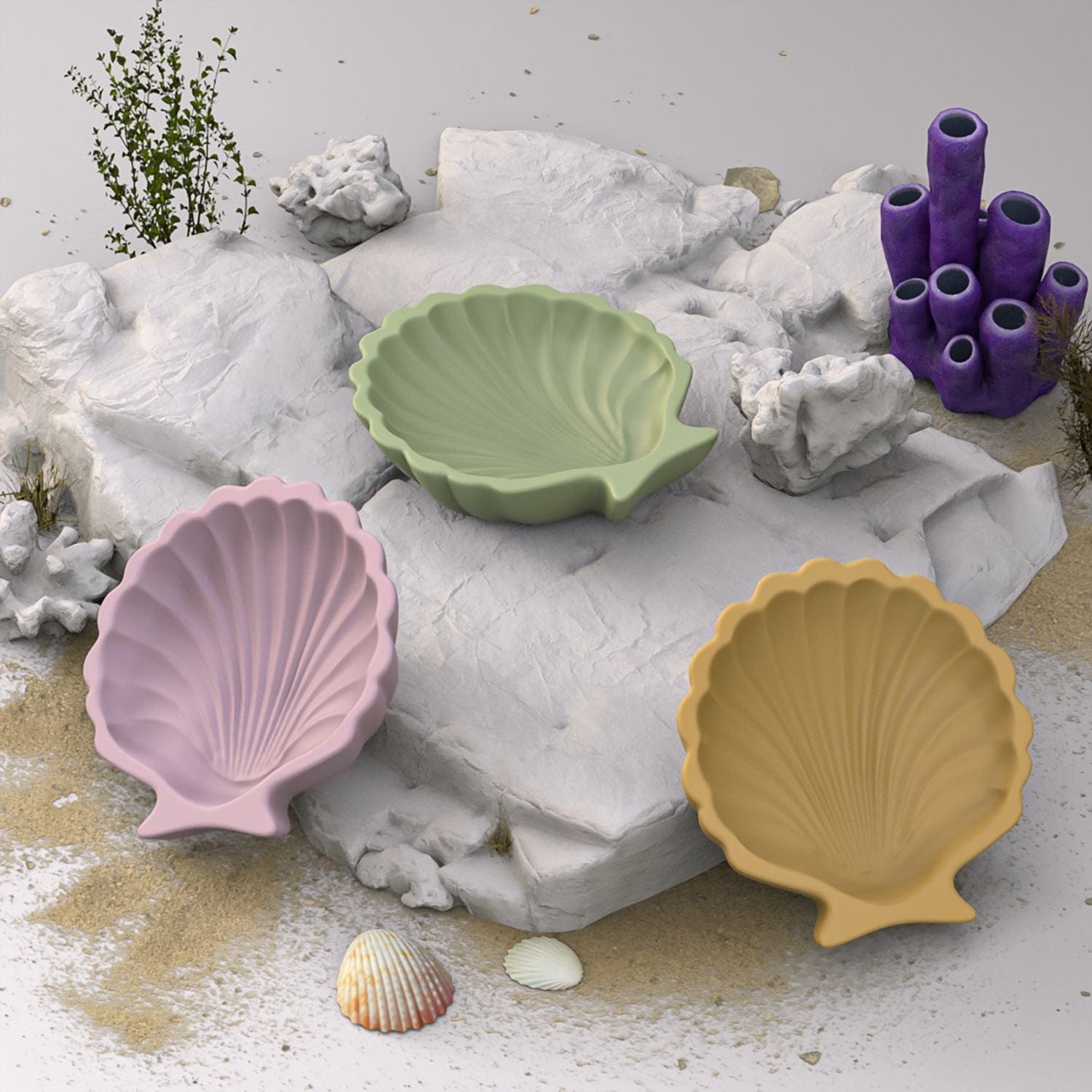 My Store Silicon Mould Shell Plate Mould