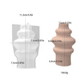 My Store Silicon Mould Flower Vase Mould