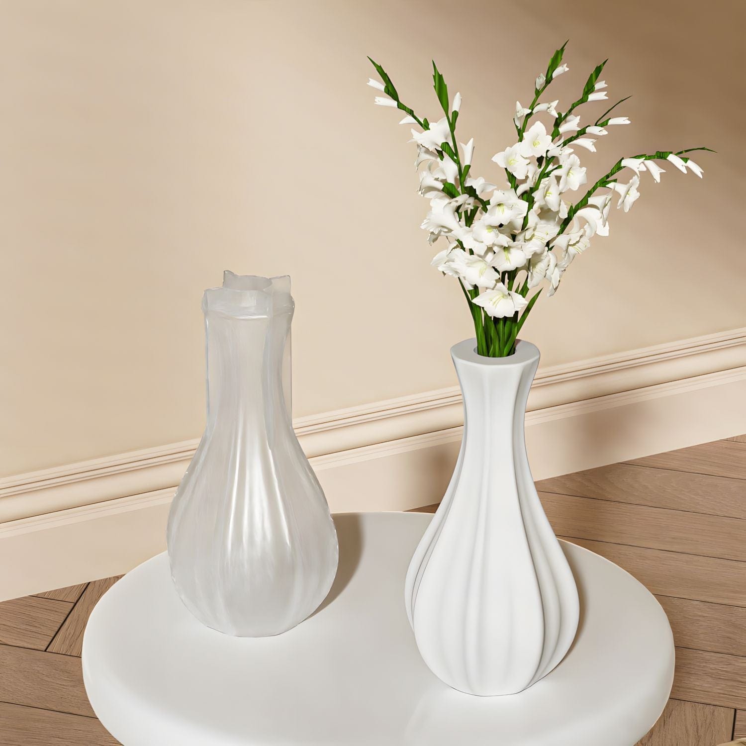 My Store Silicon Mould Narrow Neck Vase Mould