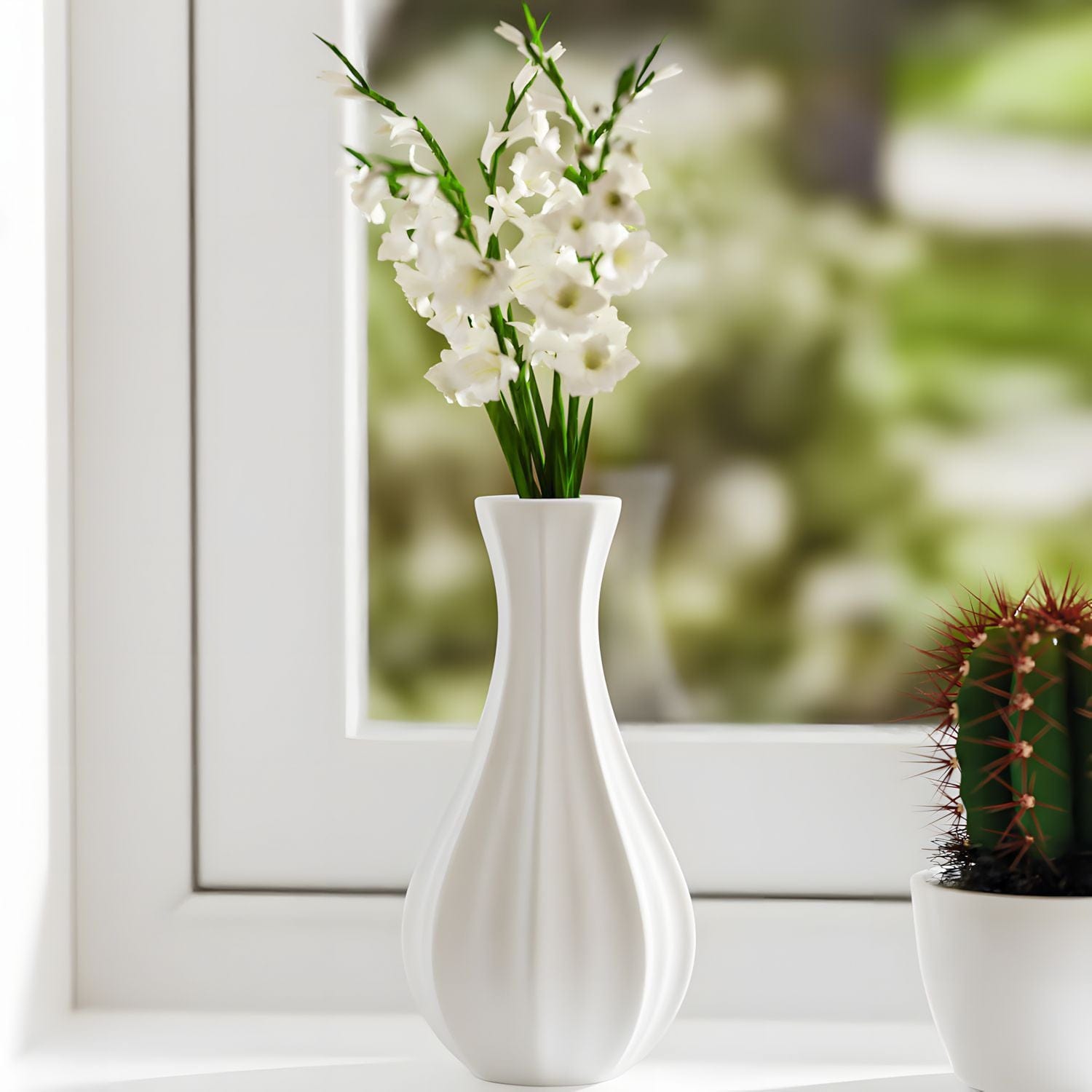 My Store Silicon Mould Narrow Neck Vase Mould