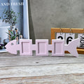 My Store Silicon Mould Fish Shape Triple Photo Frame Mould