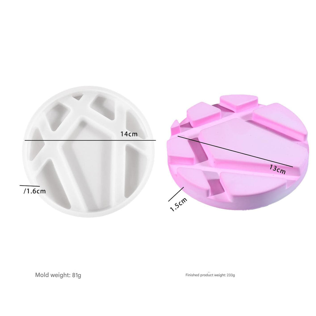 My Store Silicon Mould Round Phone Holder Mould