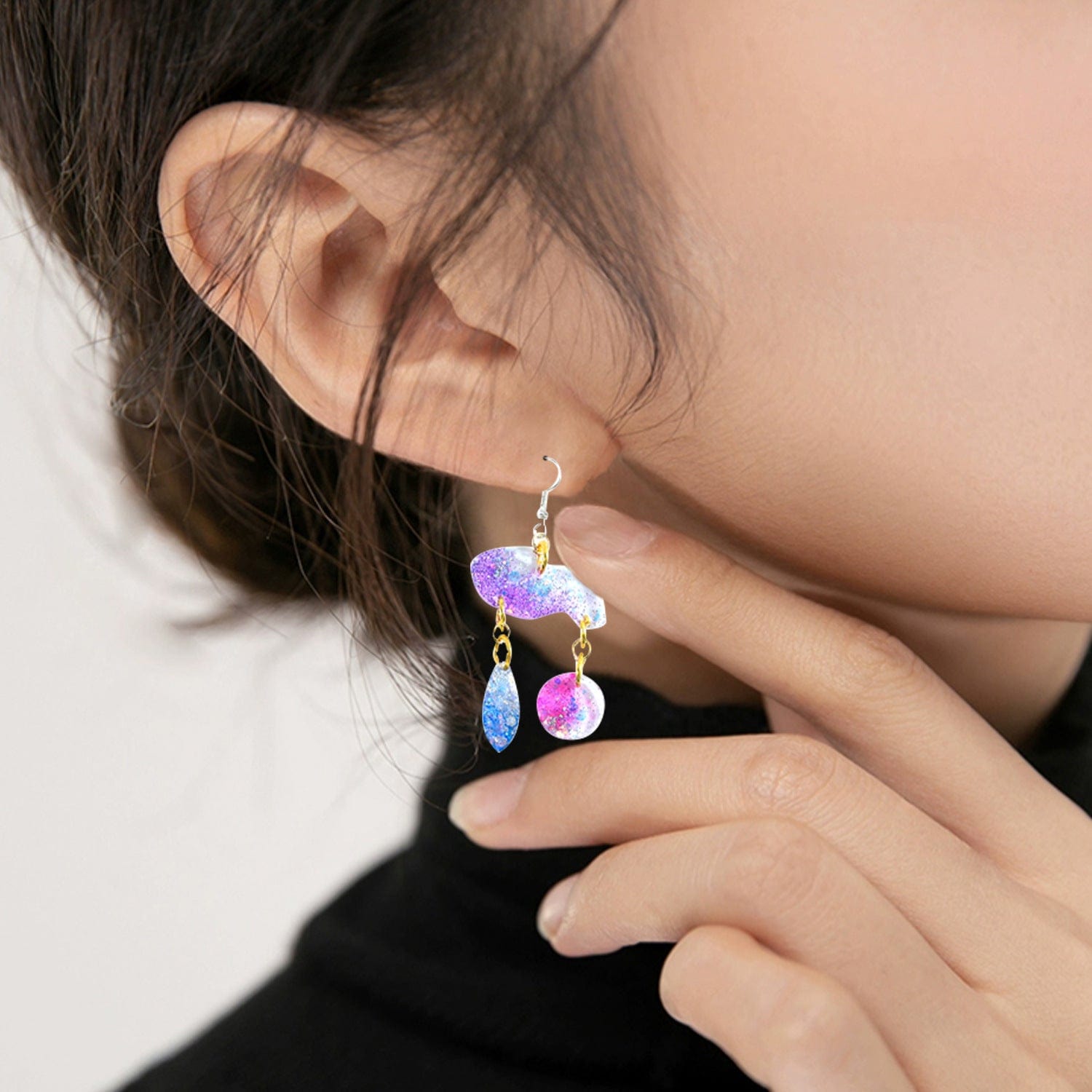 My Store Silicon Mould Irregular-Shaped Earrings and Pendants Mould