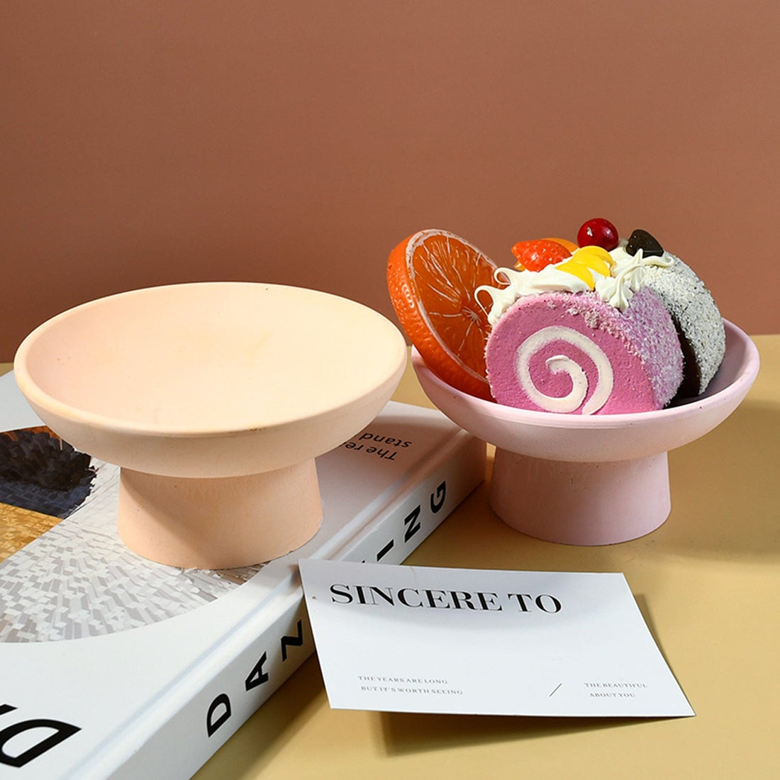 My Store Silicon Mould High Foot Bowl Mould
