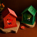 My Store Silicon Mould 3D House Home Candlestick Mould