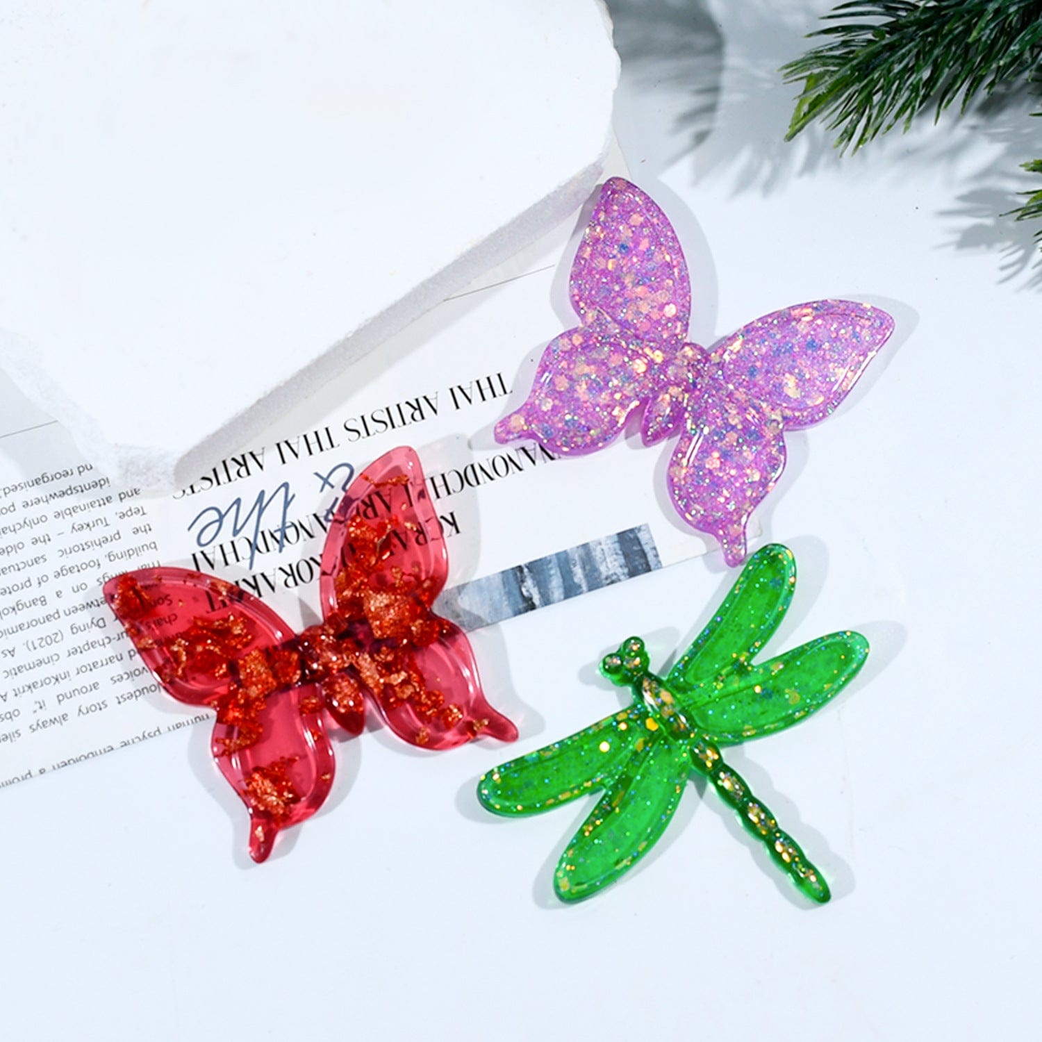My Store Silicon Mould Dragonfly Ornament Mould