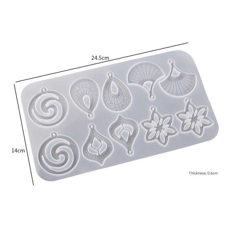 My Store Silicon Mould Earring Mould