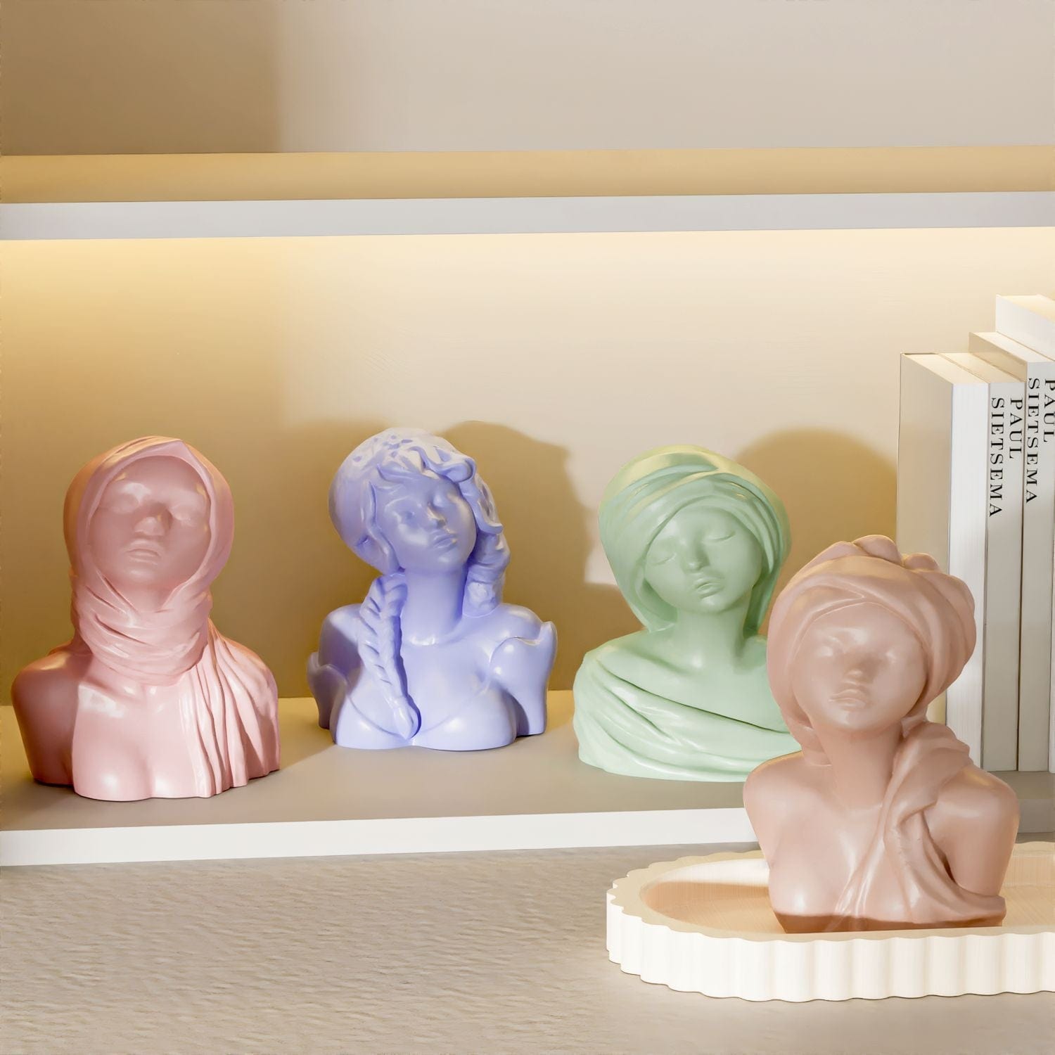 My Store Silicon Mould Girl Statue Mould