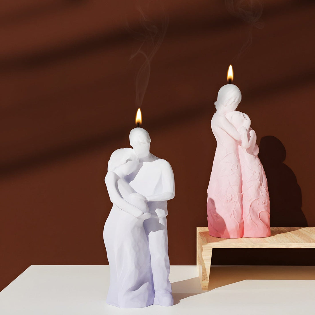 My Store Silicon Mould Romantic Embrace Couple Mould