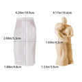 My Store Silicon Mould Romantic Embrace Couple Mould