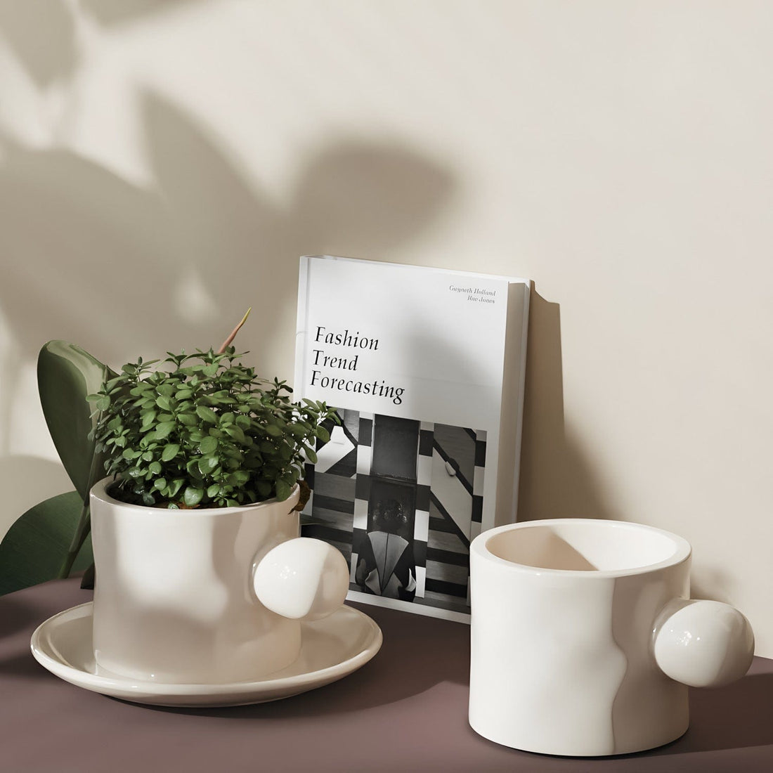 My Store Silicon Mould Multipurpose Coffee Cup Planter Mould