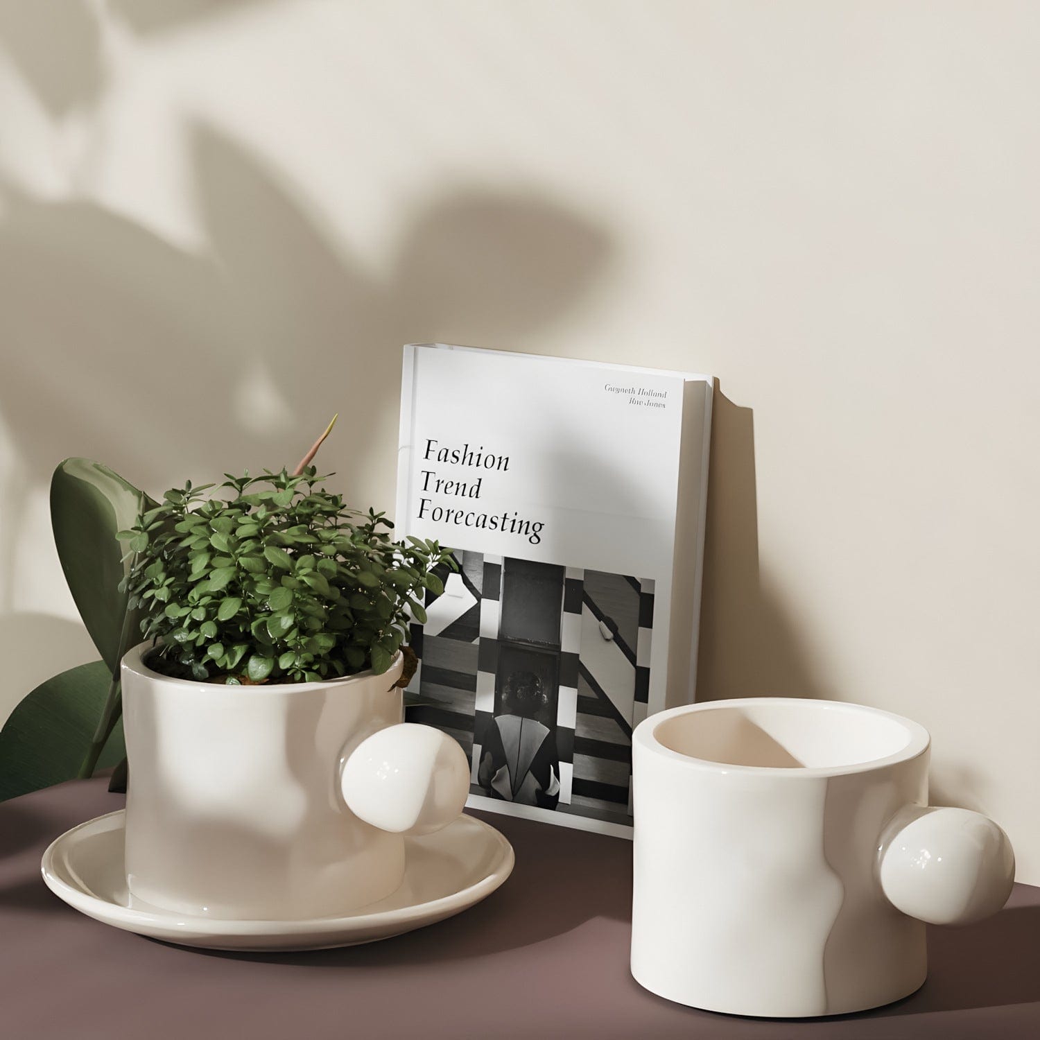 My Store Silicon Mould Multipurpose Coffee Cup Planter Mould