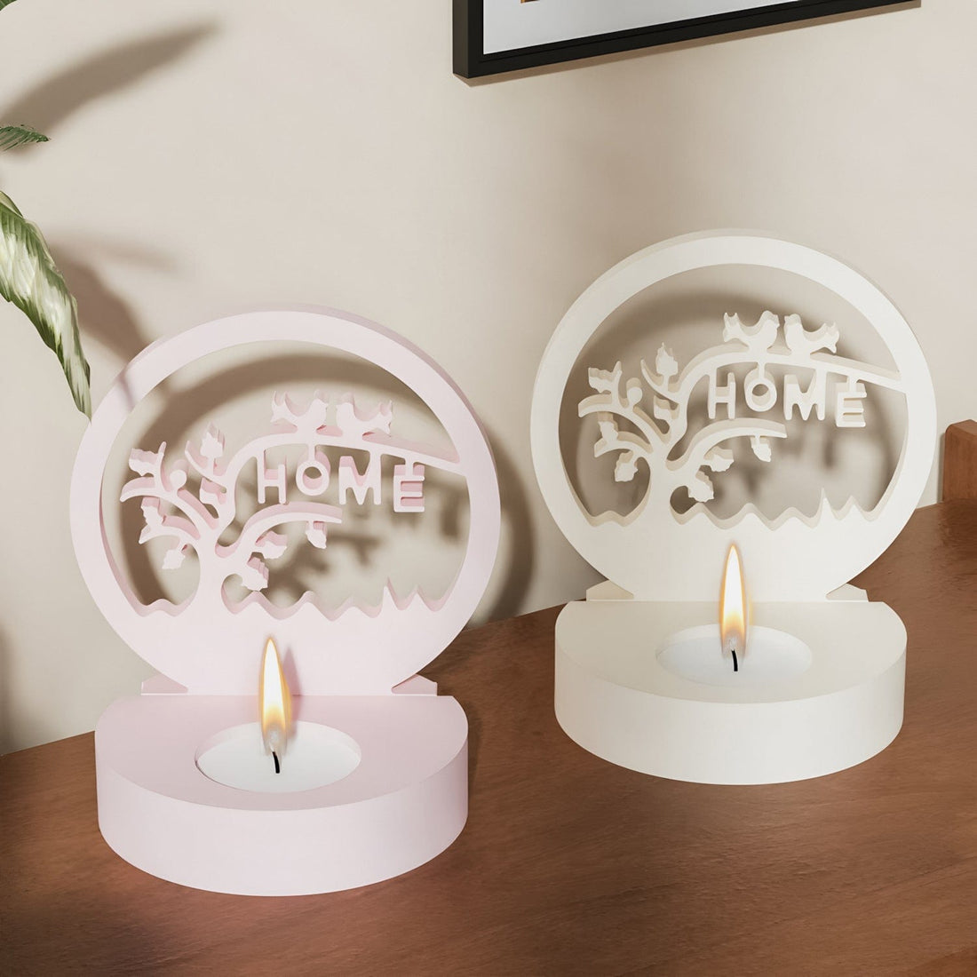 My Store Silicon Mould Tree Branch Home T-Light Mould