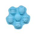 My Store Silicon Mould 3D 6 Cavity Doraemon Cartoon Soap Mould