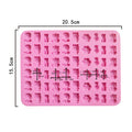 My Store Silicon Mould 60 Cavity Mini Animal Gummy Mould