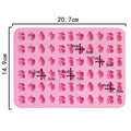 My Store Silicon Mould 66 Cavity Fruit-Shaped Chocolate Mould