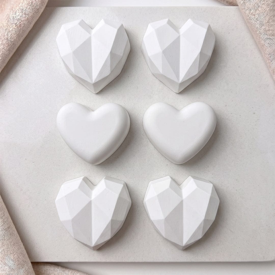 Crafteria Geomatric Shape Heart Silicone Mould