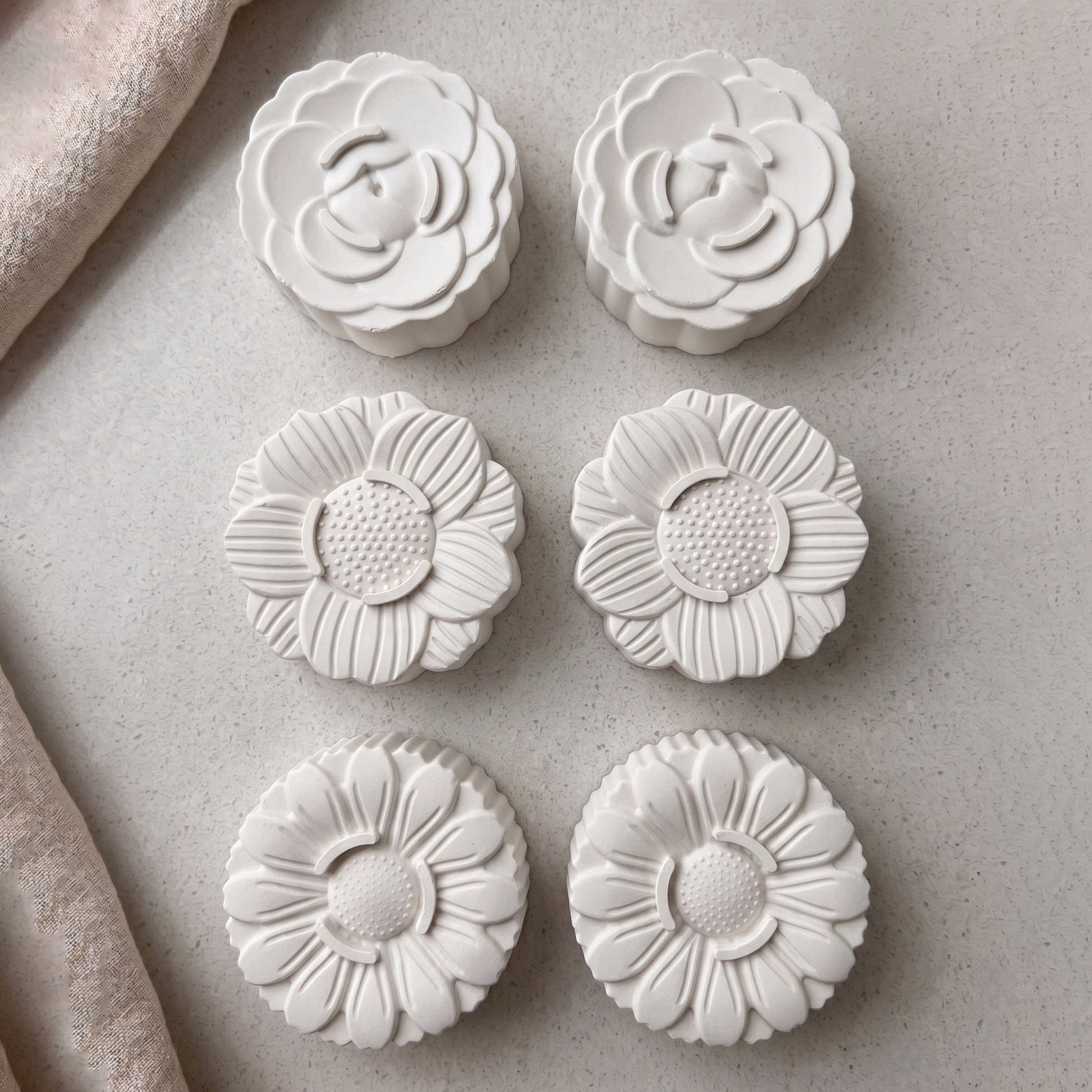 Crafteria Flower Mould ( Candle, Soap, Chocolate)