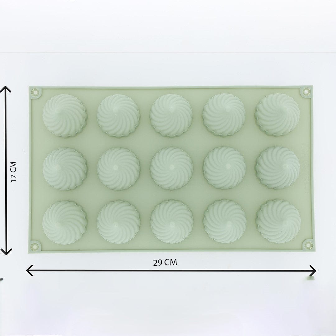 Crafteria 15 Cavity Silicone Modak Mould