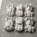 Crafteria 6 Racing Car Silicone Mould For Baking, Toys, Soap
