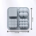 Crafteria Rubik Cube Candle / Small Candle Mould
