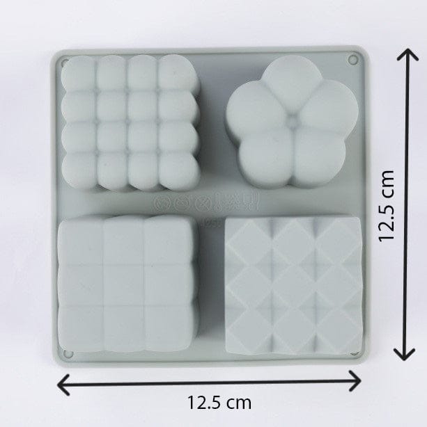 Crafteria Rubic cube/ Bubble Candle Mould