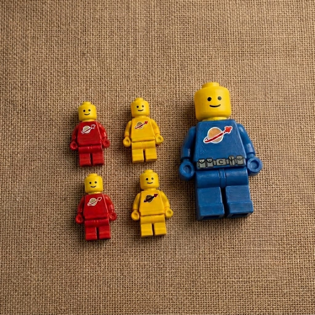 Crafteria Lego Men Silicone Mould