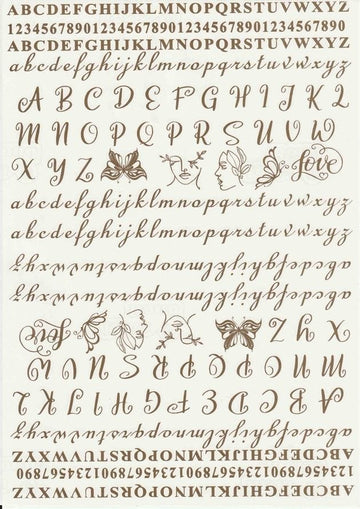 Crafteria Printed Sticker D38