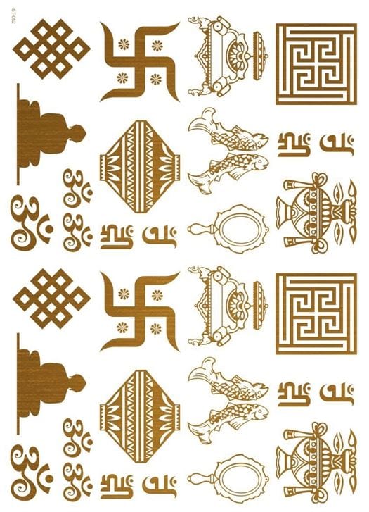 Crafteria Printed Sticker D52