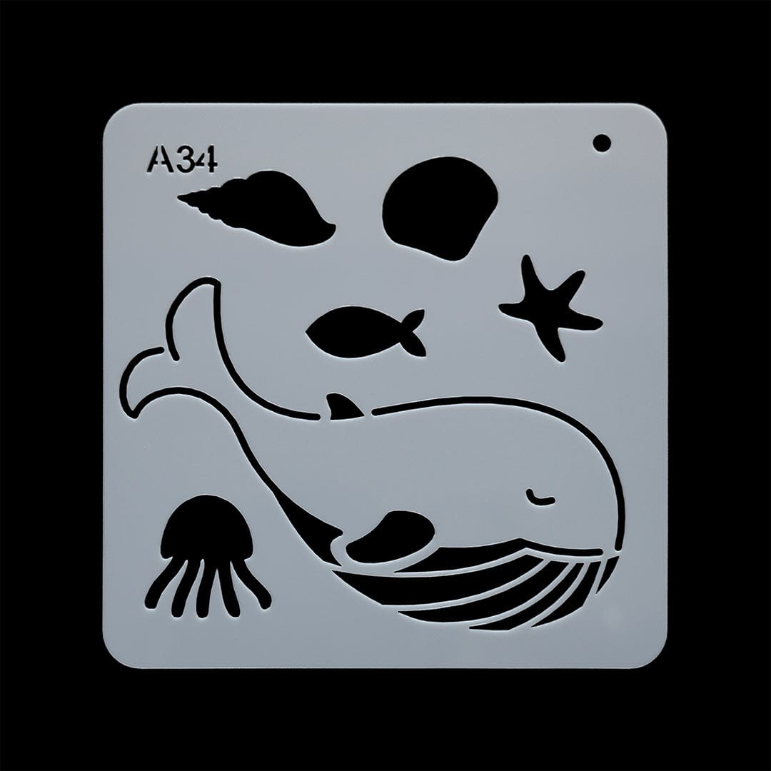 Crafteria Stencil A034
