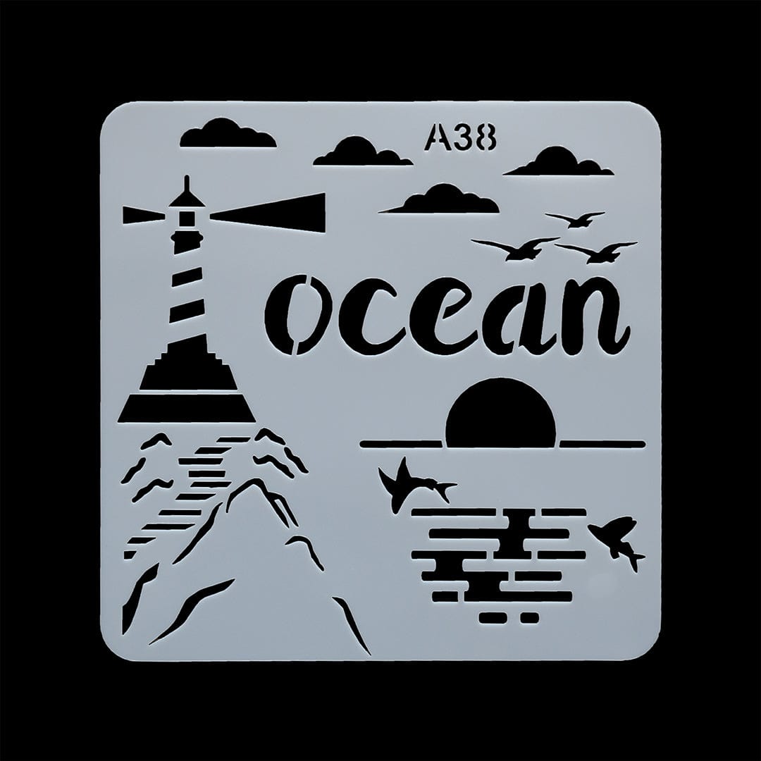 Crafteria Stencil A038