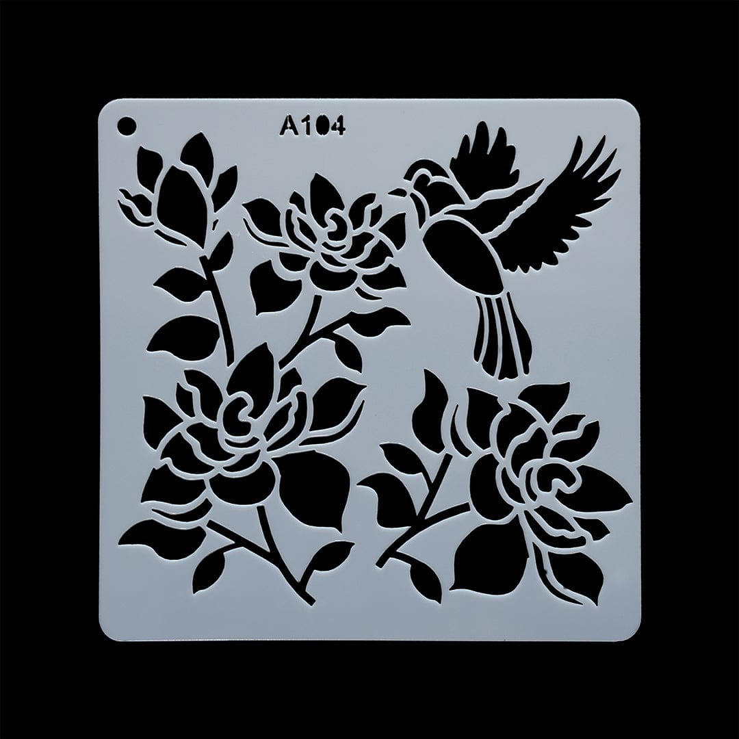 Crafteria Stencil A104