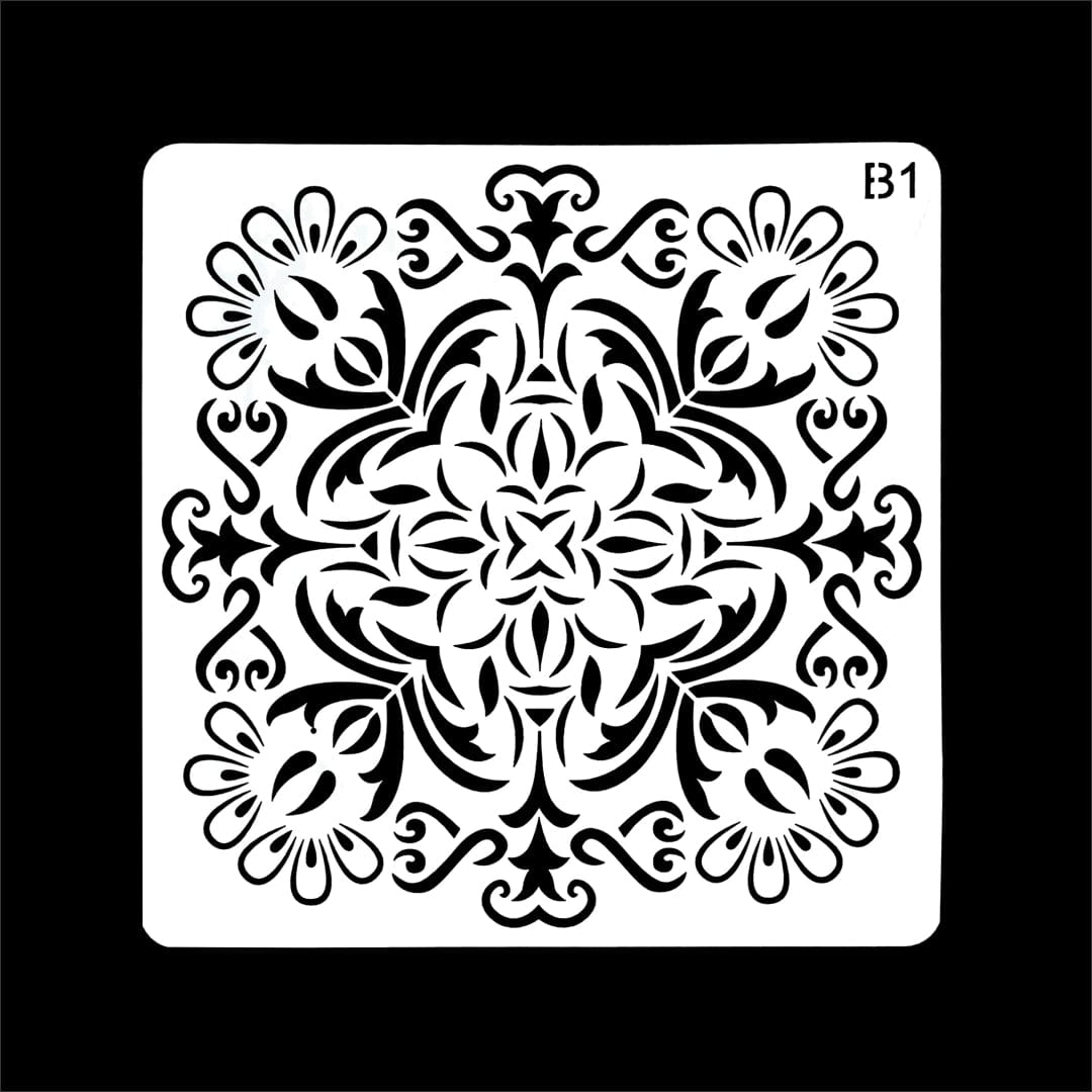 Crafteria Stencil B001