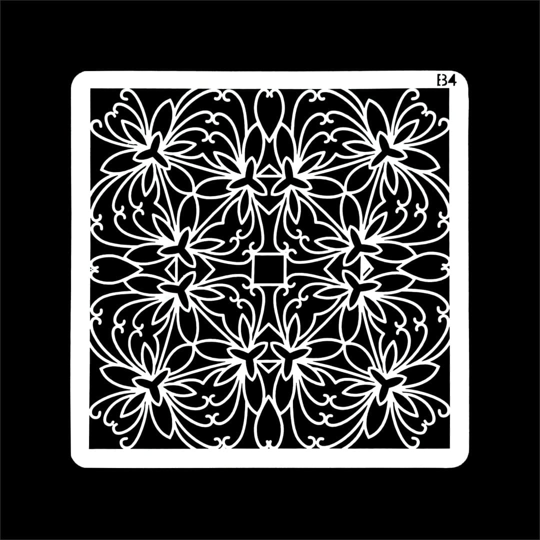 Crafteria Stencil B004