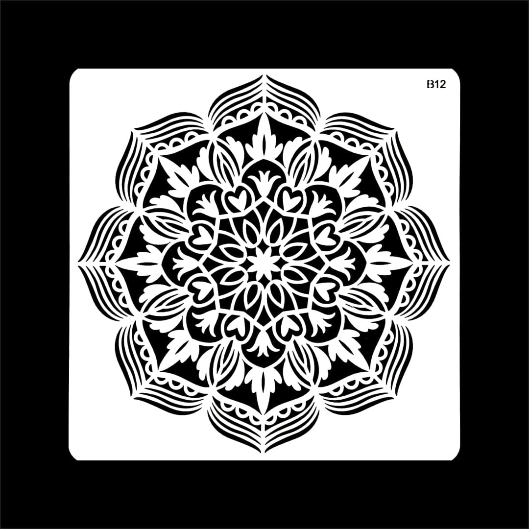 Crafteria Stencil B012