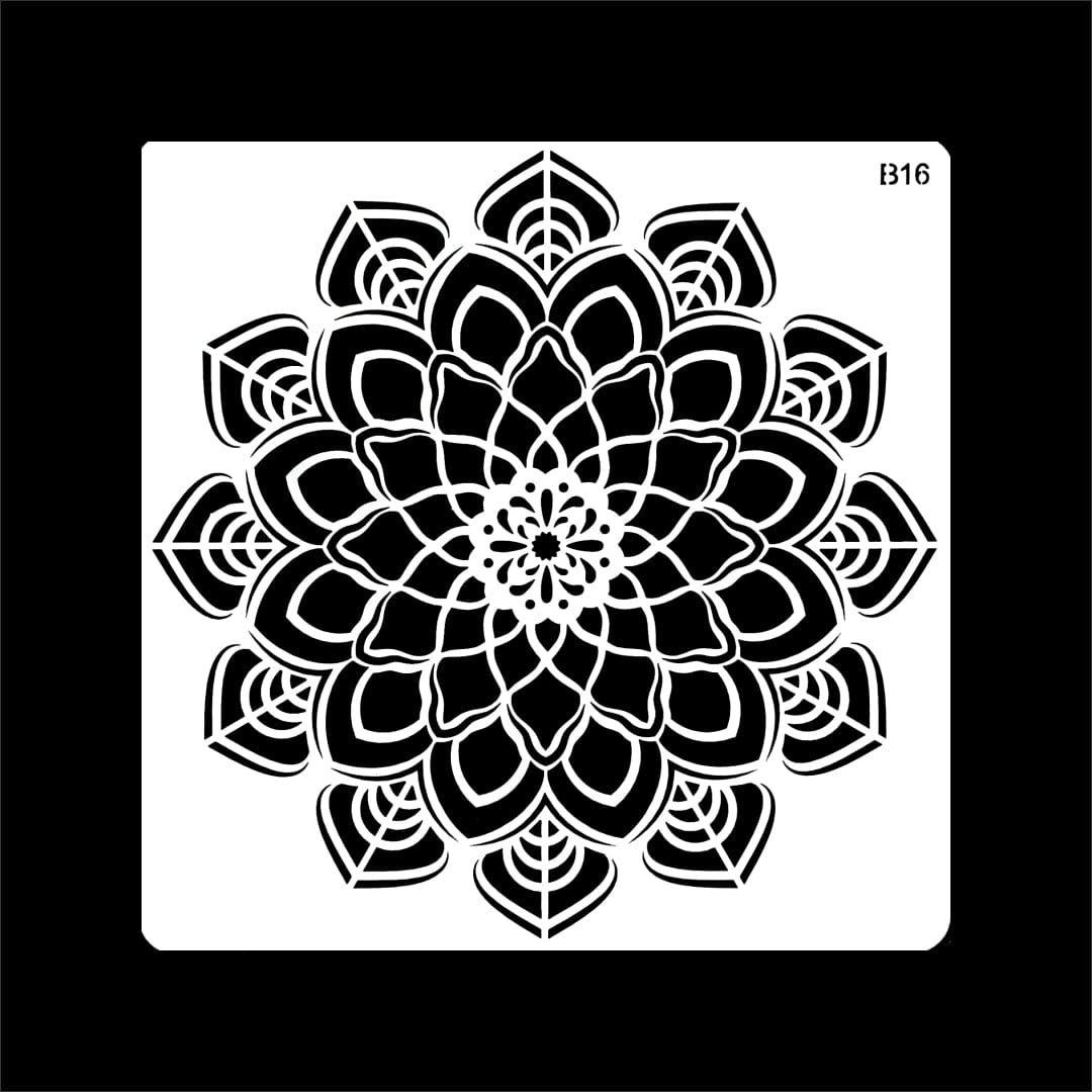 Crafteria Stencil B016