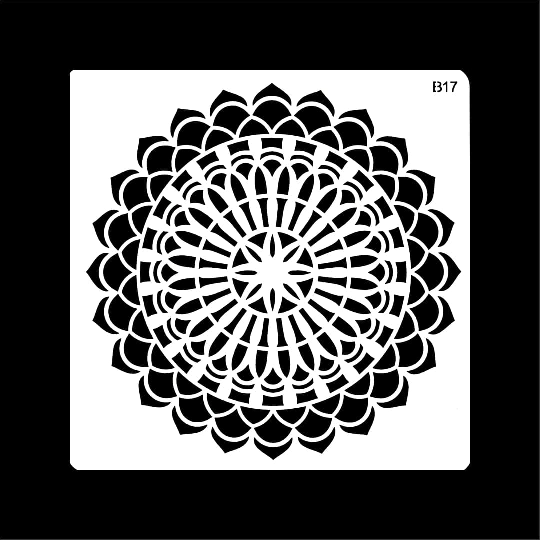 Crafteria Stencil B017