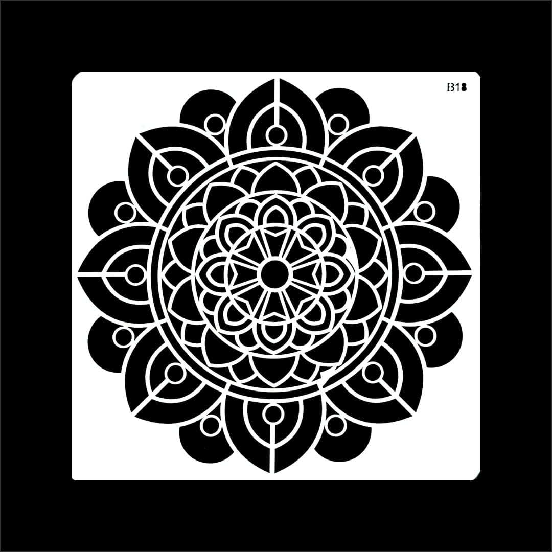 Crafteria Stencil B018