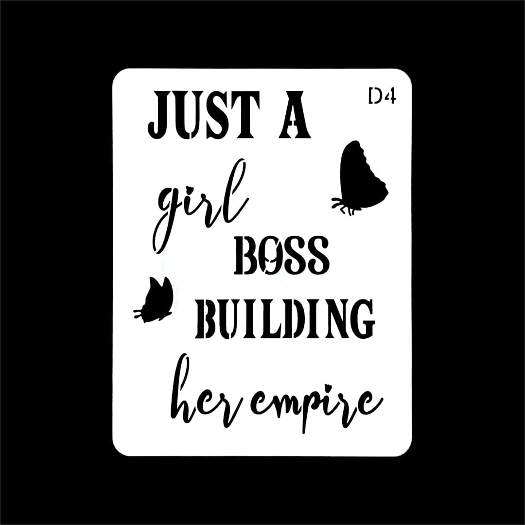 Crafteria Stencil D004