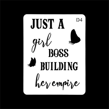 Crafteria Stencil D004