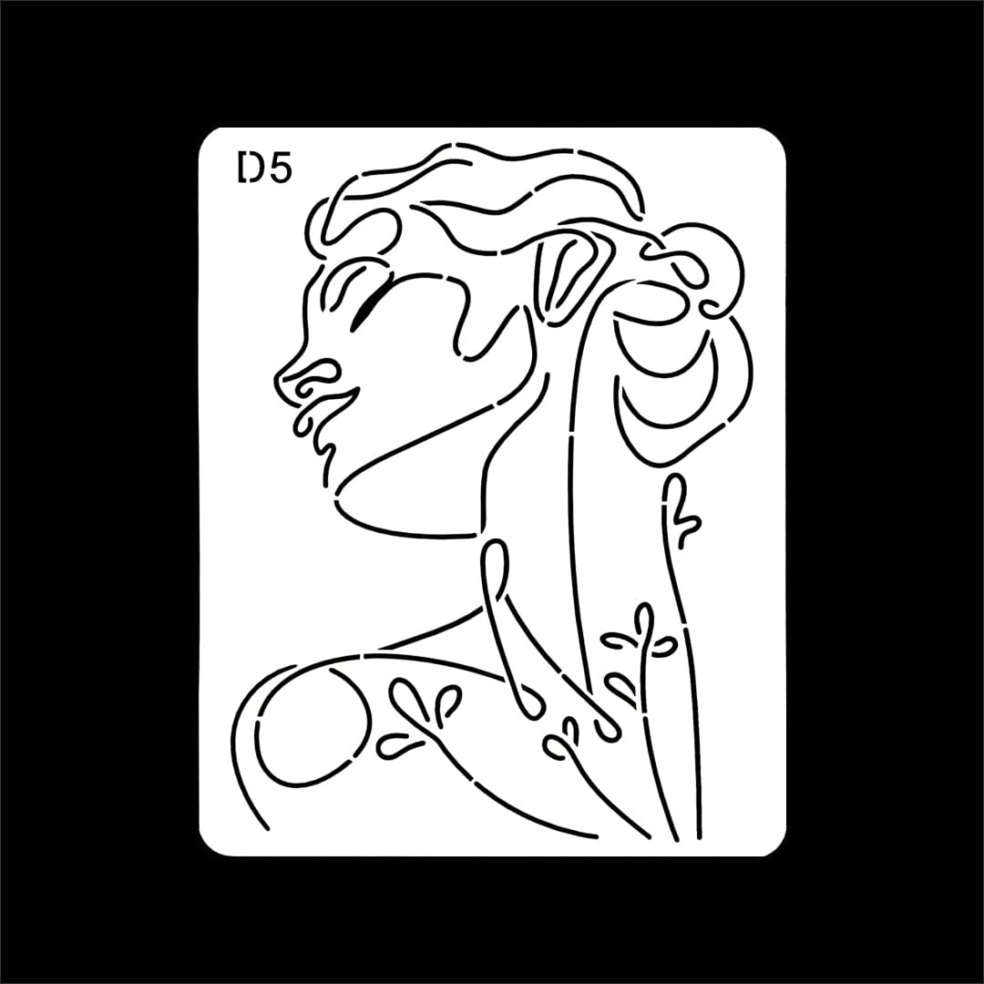 Crafteria Stencil D005