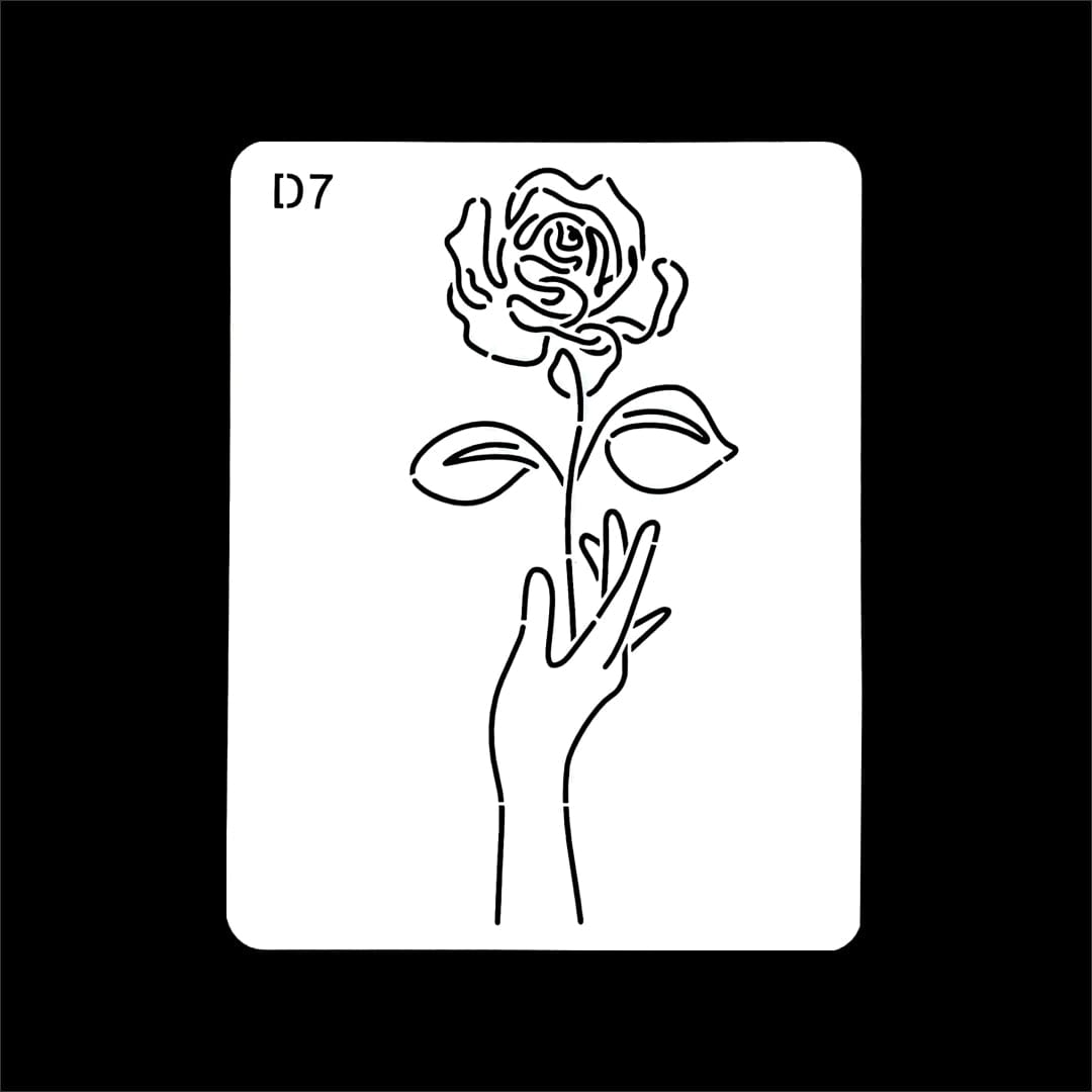 Crafteria Stencil D007