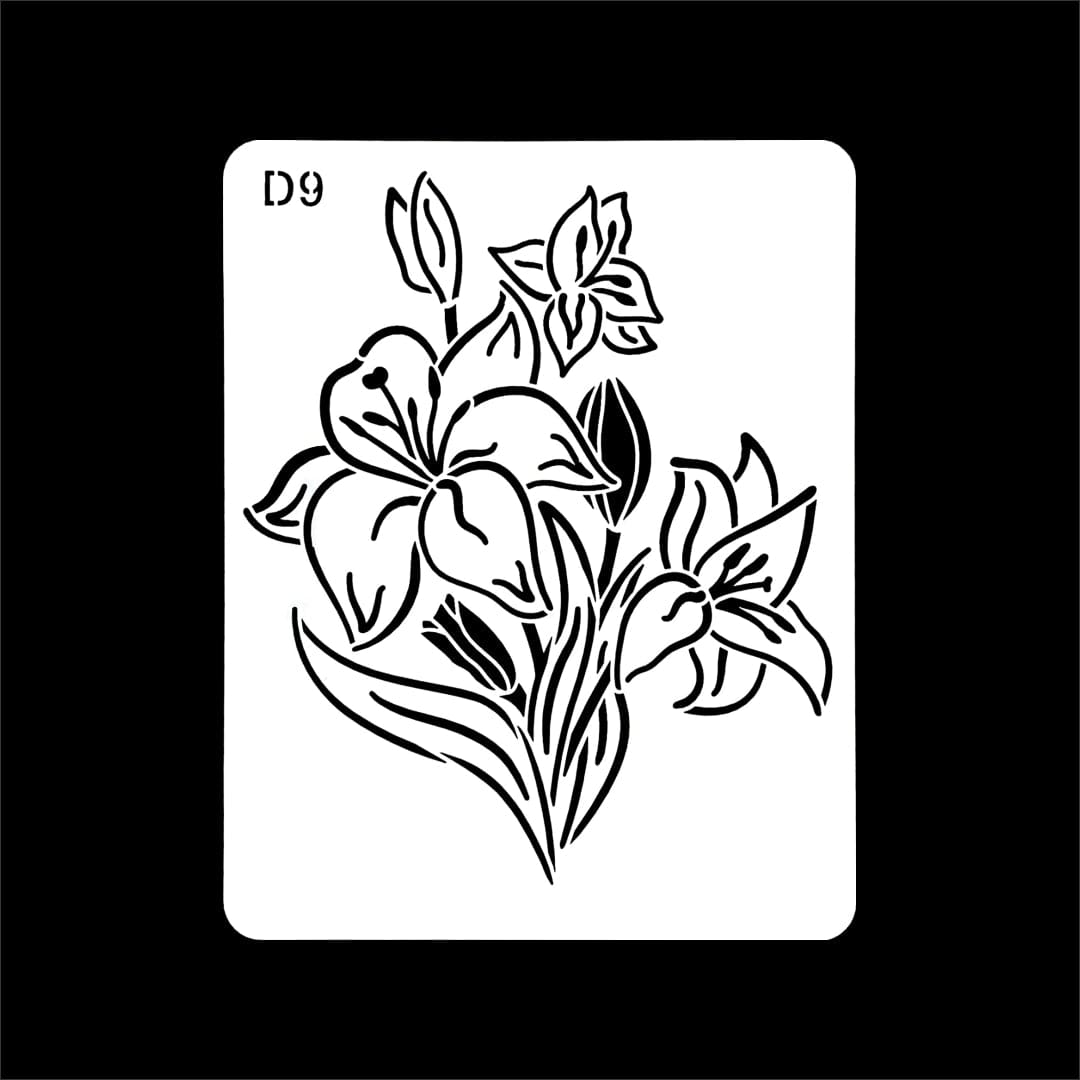 Crafteria Stencil D009