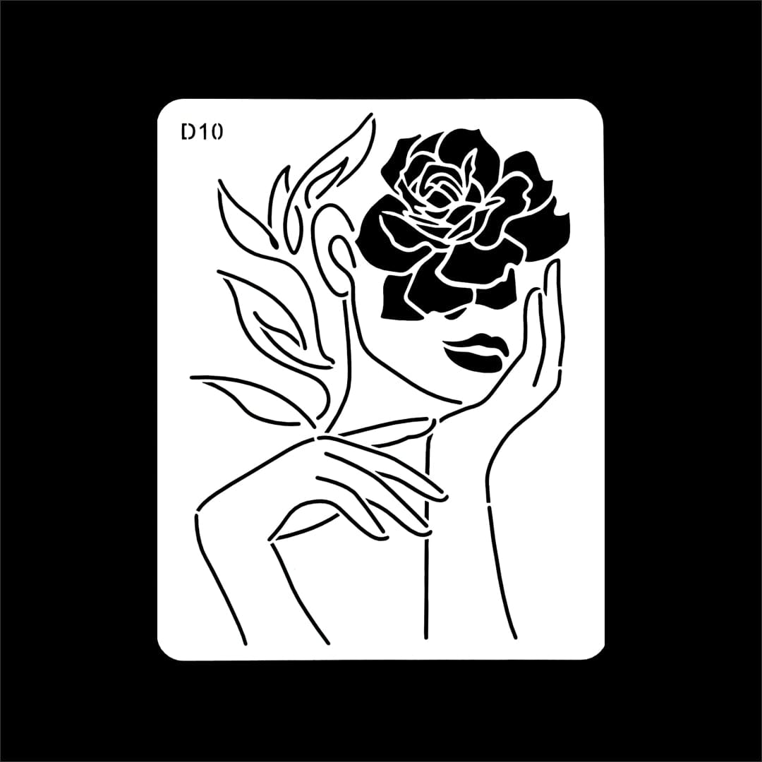 Crafteria Stencil D010