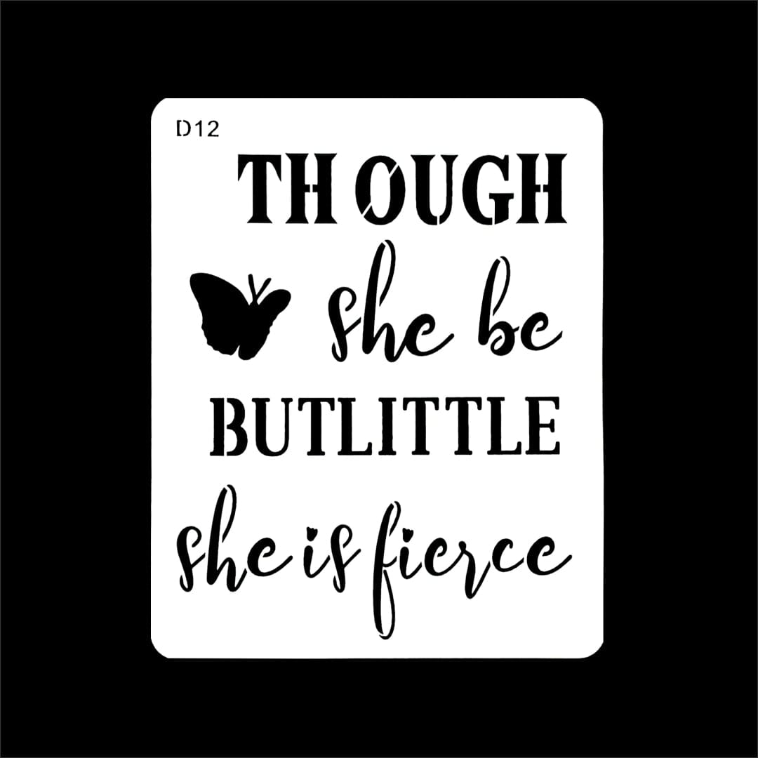 Crafteria Stencil D012